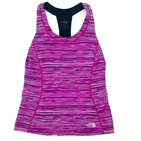 The North Face Tadasana Pink VPR Racerback Tank - Picture 1 of 9